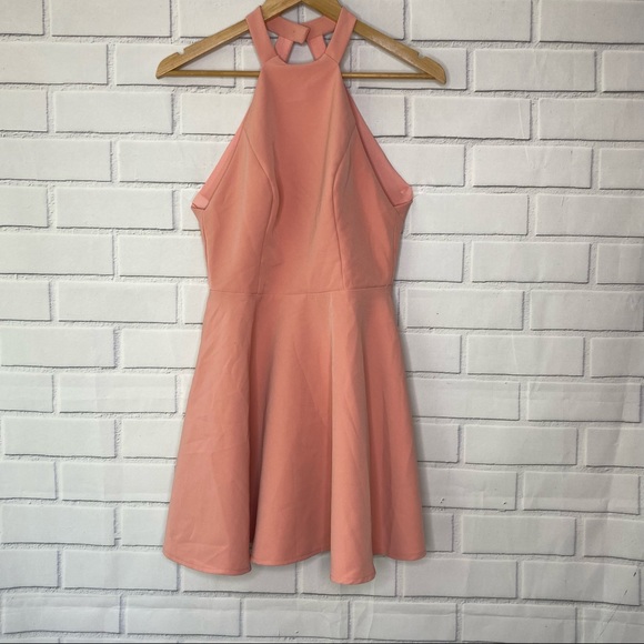 NBD Revolve Leo Mini halter dress size small - Picture 2 of 9